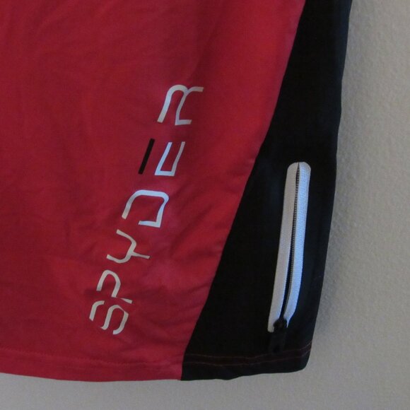Spyder Active PRO WEB Shirt Men's Medium Red/Black - Picture 2 of 6